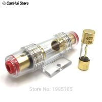 XMM-Dc 12v Car Audio Refit Fuse Holder 8 Gauge 60a Car Stereo Audio Circuit Breaker Inline Fuse Sound Horn Fuse Automobile Insurance