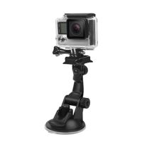 จุกดูดกล้องแอ็คชั่นขนาดเล็กถ่ายภาพสำหรับ Gopro Hero 7 5 6 4 Sony Sjcam Sj7 Yi 4K H9 Go Pro 7อุปกรณ์ติดตั้งกระจกหน้าต่างดูด