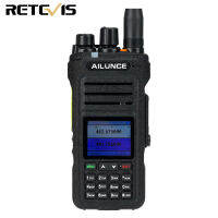 Retevis เครื่องรับส่งวิทยุ HA1G วิทยุ IP67กันน้ำสองทางแบบมีวิทยุวิทยุ FM Rado Long Range