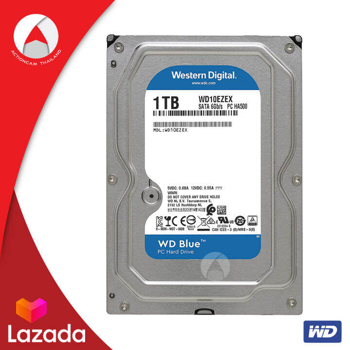 wd-blue-1tb-hdd-ปกป้องข้อมูลเป็นพิเศษ-harddisk-สำหรับ-application-สำนักงานและเว็บ-wd10ezex-hard-drive-ฮาร์ดดิสก์-3-5-นิ้ว-เย็นและเงียบ-hdd-blue-1tb-7200rpm-sata3-6gb-s-64mb-ประกัน-synnex-3-ปี-internal