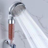 หัวฝักบัวอาบน้ำ Jetting หัวฝักบัว Anion Showerhead แรงดันสูงประหยัดน้ำหัวฝักบัวสายฝนห้องน้ำ SPA Filter Shower