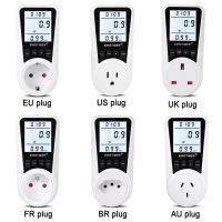 เครื่องทดสอบการใช้ไฟฟ้า100-240V,ซ็อกเก็ตวัดแสงเสียบปลั๊กมิเตอร์วัดการใช้พลังงานการใช้พลังงาน