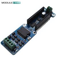 Stepper Driving Module สำหรับ Arduino R3 Motor Driver Shield Board Nano L298P Dual Channel Full H-Bridge Board