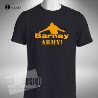 New High Quality Tee Shirt Barney Army MenS T-Shirt Darts Barneveld Taylor Summer T-Shirt Custom Aldult Teen Unisex Unisex