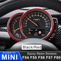 SXN สติกเกอร์เครื่องวัดความเร็วในรถยนต์สำหรับ MINI ONE Cooper S JCW F54 F56 F55 F57 F60รถอุปกรณ์ตกแต่งแถบตกแต่งรถยนต์ตกแต่งภายใน