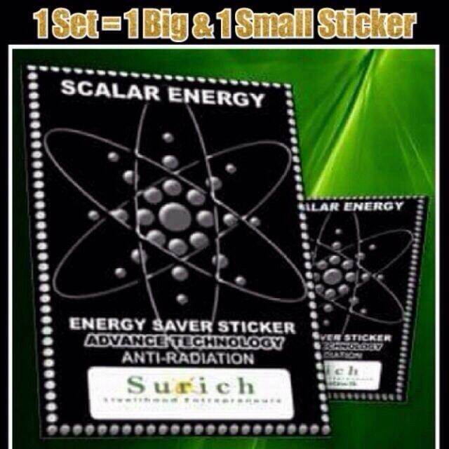 (Original) Surich Scalar Energy Saver Sticker Lazada PH