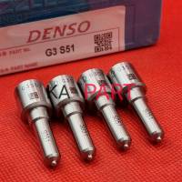 หัวฉีดรถยนต์  เบอร์ 051  Denso  ชุดปลาย 4 หัว + แถมชุดแหวนรอง .ใส่ Vigo รางไฟฟ้า ประกันทุกกรณี 3 เดือน