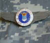 tomwang2012. United States Air Force USAF Military Pilot Wing Badge Insignia Metal Pin