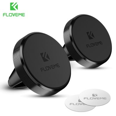FLOVEME Universal Car Phone Holder Magnetic Air Vent Mount Stand 360 Rotation Mobile Phone Holder for iPhone 7 8 X Xs Max Xiaomi Car Mounts