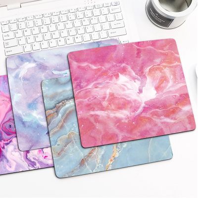 （A LOVABLE） Marble Non SlipPadDesk Mat อุปกรณ์เสริมเดสก์ท็อป RubberSuppliesDesk OrganizerGames Pad