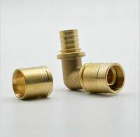 1pc compression fitting for water / air / fuel / oil pipe indoor industrial brass elbow fitting reducer connector 16 / 20mm Valves