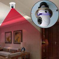 HD 1080P 360° Rotate Auto Tracking Panoramic Camera Light Bulb Wireless Wifi PTZ IP Camera Remote Viewing Security Surveillance