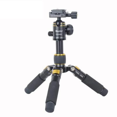 XILETU FM5S-Mini โต๊ะขาตั้งกล้องและหัวบอลชุดสำหรับ DSLR Mirrorless กล้องมาร์ทโฟนที่มีน้ำหนักเบาอลูมิเนียมขาตั้งกล้องโต๊ะ
