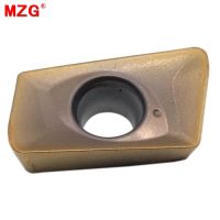 MZG CNC JDMT 100308 0702 04 08 เครื่องกลึงทังสเตนคาร์ไบด์ที่เป็นของแข็งเครื่องมือ AHU Milling Cutter เม็ดมีดตัดเครื่องกลึงสแตนเลส