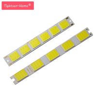 【New-store】 kallidora แถบไฟ Led Cob สีขาวเย็นแถบหลอด Led Cob Chip 6W 5W 12V แหล่งกริด5/6ขนาด129มม. 151มม. สำหรับการวิ่งแบบ Diy