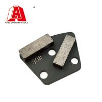 【VV】 Abrasive Terrazzo Concrete Floor Polishing Grind Block Solidified Lawn With Metal Cutter Cement Ground