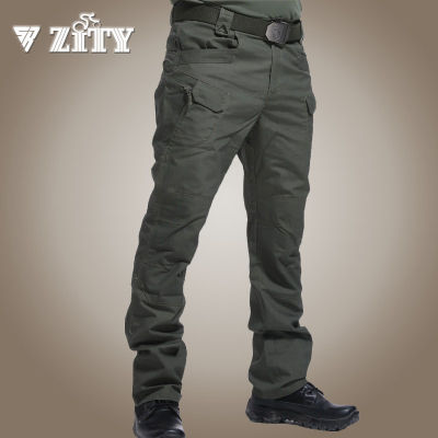 2021City Military Tactical Pants Men SWAT Combat Army Trousers Men Many Pockets Waterproof Casual Cargo Pants Sweatpants S-5XL