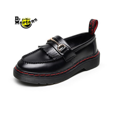 Doc Dr.Martens Air Wair อาเดรียนเส้นสีแดงแมรี่เจนส์รองเท้าบู๊ททำงานขนาด35-45 Unisex