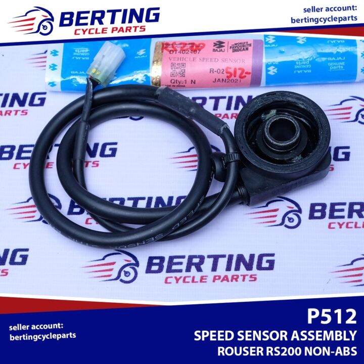 NON ABS SPEEDOMETER SENSOR ASSEMBLY Rouser RS200 Genuine DT402407 ...