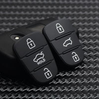 Key 3ปุ่ม REMOTE Key fob กรณีแผ่นยางสำหรับ Hyundai I10 I20 I30 IX35สำหรับ Kia K2 Rio sportages flip Keys