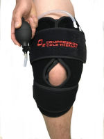 O2 Cold Therapy Knee Wrap with Ice Pack and Air Compression Wrap, Universal