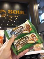 Samjin Choco Peanut Pie บัตเตอร์ เคลือบ ถั่ว และ ช็อคโกแลต