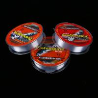 W5YR 100m 100% Fluorocarbon คุณภาพสูง สายเชือกแข็งแรง 0.8-6LB ทนทาน เส้นใยเดี่ยว ไนลอน PA สายการประมง ลวดเชื่อม