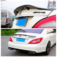 สำหรับ Mercedes Benz CLS คลาส W218 CLS 260 300 350 400 CLS63 AM G สปอยเลอร์คาร์บอนไฟเบอร์ท้ายรถสปอยเลอร์สไตล์ R 2011 - 2016