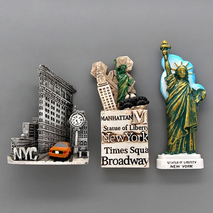 american-tourism-new-york-statue-of-liberty-atlantic-city-times-square-new-york-city-fridge-magnet-magnetic-refrigerator-sticker
