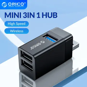 Mini hub USB avec 3 ports USB-A - Blanc - Orico