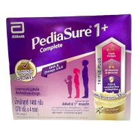 (2 กล่อง) PediaSure 1+ พีเดียชัวร์ Complete อาหารสำหรับเด็กที่รับประทานอาหารน้อย กลิ่นวานิลลา ขนาด 1,480 กรัม