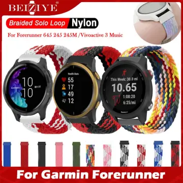 Colorful Watch Band For Garmin Forerunner 255 245 645 158 55/Venu 2/2  Plus/Vivoactive 4 Bracelet Strap Silicone Wristband Correa