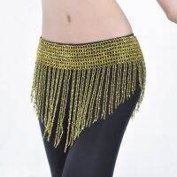 Bellydance ผ้าคาดเอวสำหรับสะโพก3สี,เข็มขัดติดเครื่องประดับสำหรับระบำหน้าท้องยืดหยุ่นเครื่องประดับชุดอินเดีย