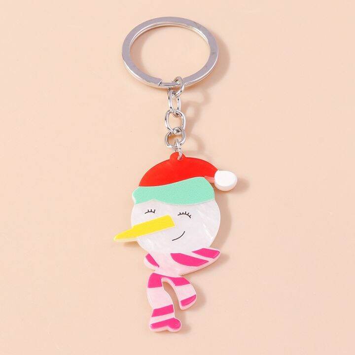 cute-christmas-keychains-christmas-tree-snowman-deer-socks-keyrings-festival-gifts-for-women-men-car-key-handbag-key-chains