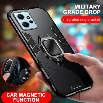 Shockproof for Xiaomi Redmi Note 9 Case Military Armor Drop Protective Ring  Holder Magnet Phone Case