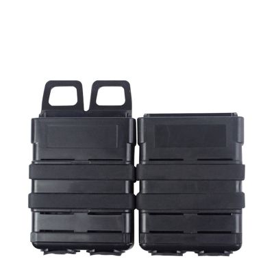 Medium 5.56 Cartridge Case Tactical Vest Molle Double Bag Quick Pull Box