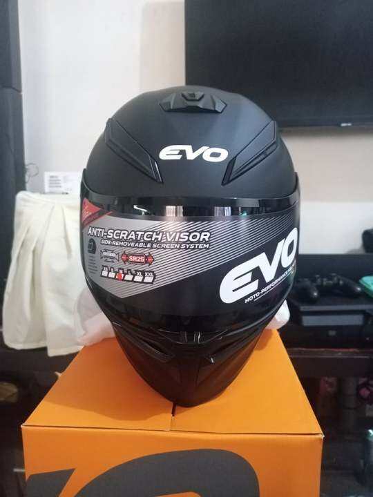 EVO HELMET GSX3000 MATTE BLACK Lazada PH