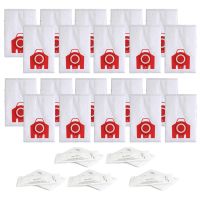 20Pack Replacement FJM 3D Efficiency Dust Bag for Miele S200,S300,S600,S4 S6 Compact C2 C1 Serie Canister Vacuum Cleaner