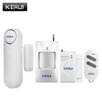 【LZ】❀✌  KERUI D121 Burglar Security Alarm System Protection Alarm Wireless Door Sensor Vibration Detector Shock Sensor