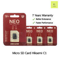 [ของแท้ ศูนย์ไทย ส่งไว] Micro SD Card  Hiksemi Neo C1 16GB 32GB 64GB 128GB microSDHC?/ Class 10 and UHS-I  / 3D NAND