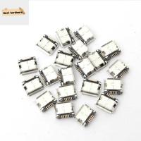 DJRGS 20ชิ้น SMD SMT 5-Pin 180องศาขั้วต่อหลอดไฟ LED ปลั๊กตัวแปลง B ประเภทไมโคร USB ปลั๊กตัวเมีย