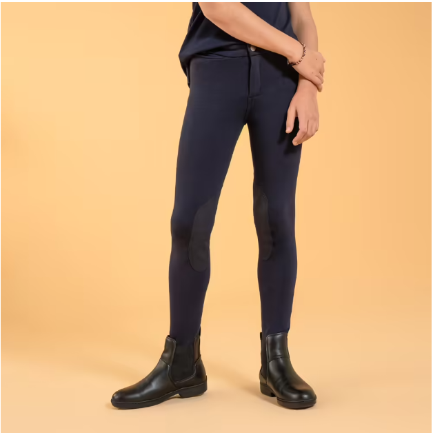 Kids' horse riding pants Navy Blue Lazada.co.th