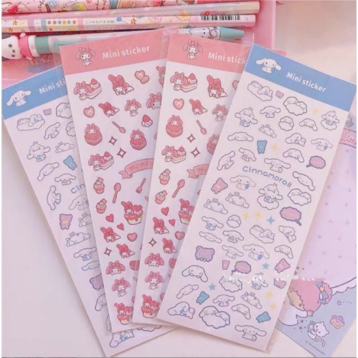 【PRETTY】 Cute Sticker Frog Melody Kuromi Waterproof Sticker | Lazada PH