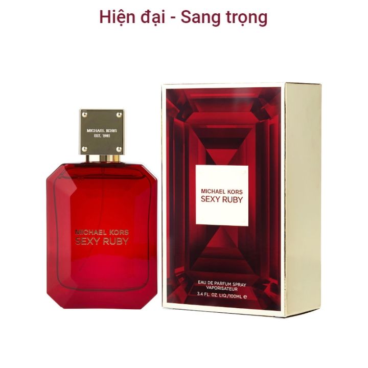 Michael Kors Glam Ruby Eau De Parfum Spray Perfume for Women 34 oz   Walmartcom