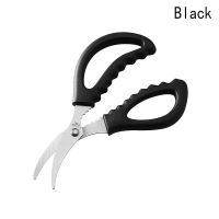 MUXI Seafood Scissors Lobster Fish Prawn Peeler Shrimp Crab Seafood Scissors Shears