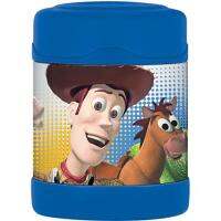 THERMOS กระบอกอาหารสแตนเลสเก็บอุณหภูมิ FUNtainer Food Jar Toy Story 3 10 Ounce - สีน้ำเงิน