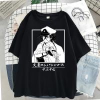 Bungo Stray Dogs Nakahara Chuuya Summer Cool Printing T-shirt Short-sleeved Fashion Casual T Shirt Men Women Tee