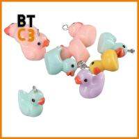 BTC3 50pcs มินิมินิ จี้เสน่ห์เป็ด มี5สี เรซิน ต่างหูห้อยระย้า ดีไอวาย 0.7นิ้วค่ะ รูปร่างเป็ดรูปร่าง สำหรับสร้อยข้อมือสร้อยคอต่างหู