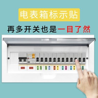 Colorful Logo Household Luminous Weak Electricity Box Decorative Sticker