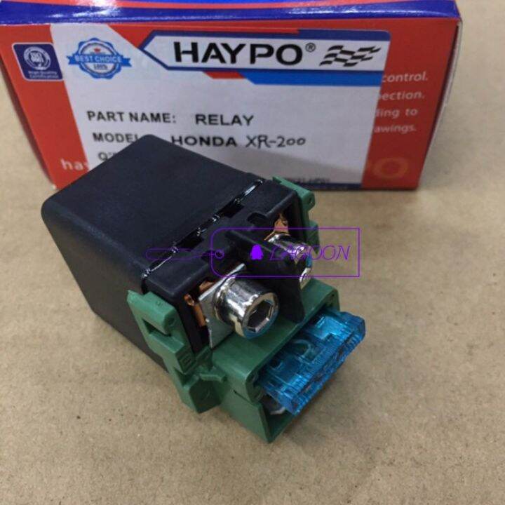 HOT SELL HAYPO BRAND HONDA XR200 STARTER RELAY Lazada PH